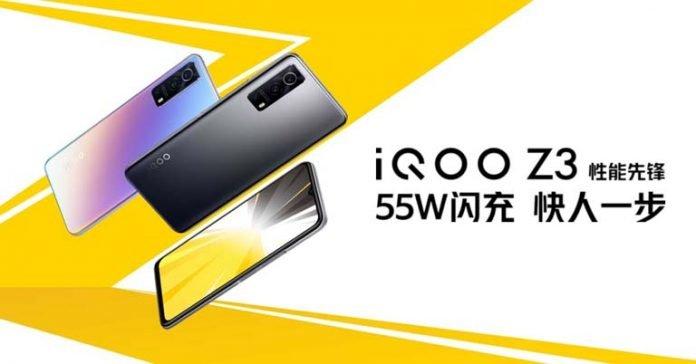 iQOO Z3 5G wird offiziell mit Snapdragon 768G und einigen coolen Gaming-Features