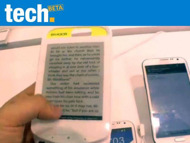 [Lesetipp] ePaper Case für Samsung und Apple im Video-Hands-on