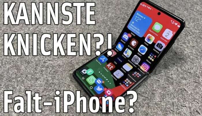 Apfeltalk Video: Das kannste schon mal knicken – Ein faltbares iPhone?!