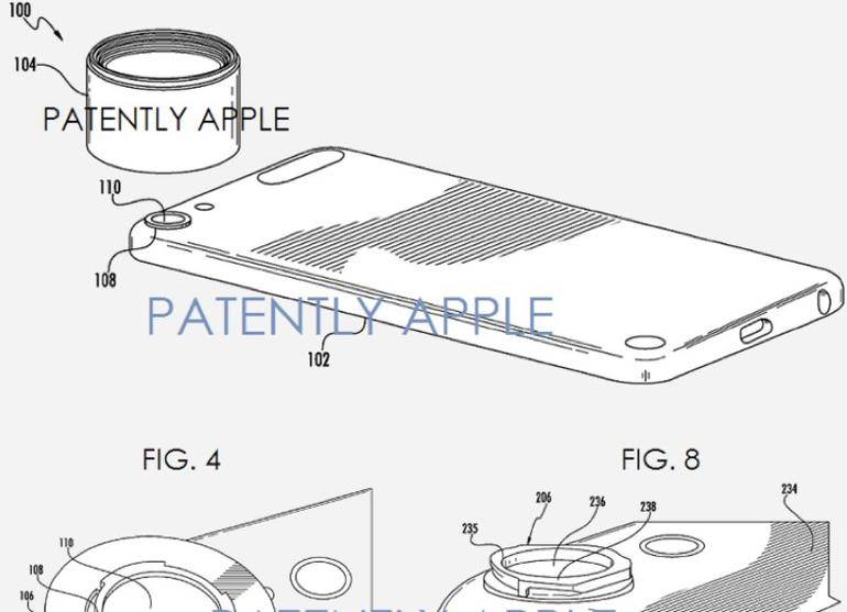 Apple arbeitet an Wechselobjektiven für die iPhone-Kamera